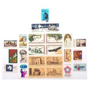 1971 United States Commemorative Stamp Year Set